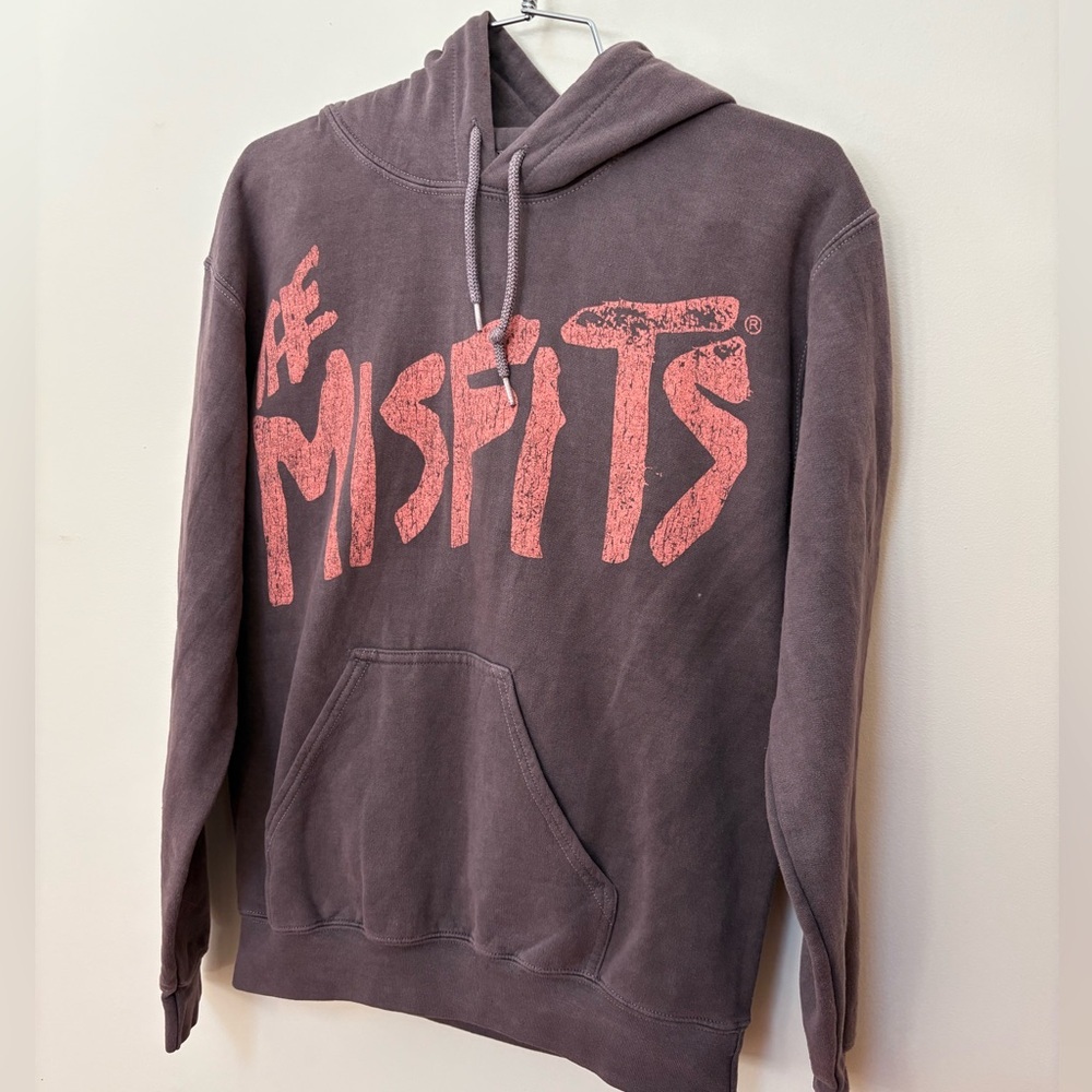 NWOT Urban Outfitters Misfits Skull Graphic Hoodie Sweatshirt Size XS - Picture 5 of 13